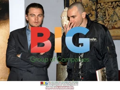 Daniel Day-Lewis and Leonardo DiCaprio at Gangs of New York Press Conference