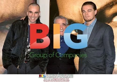 Daniel Day-Lewis, Martin Scorsese, and Leonardo DiCaprio at Gangs of New York Press Conference