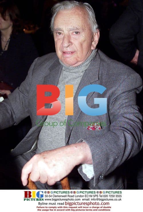 Gore Vidal at PBS 2003 Winter TCA Tour