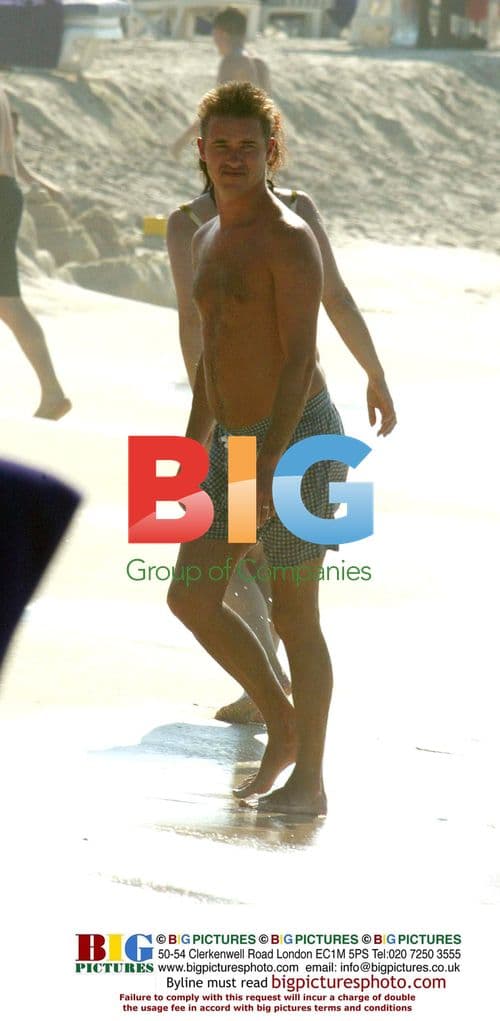 Stephen Hendry and son Blaine in Dubai