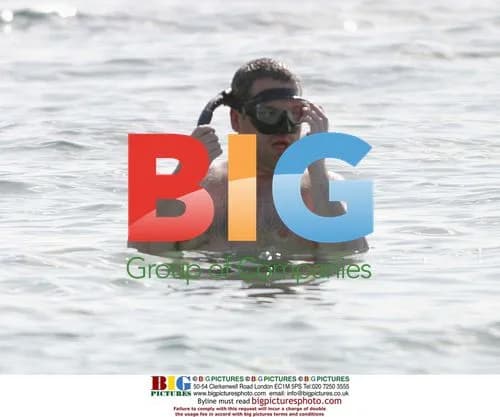 Chris Moyles Snorkeling in Barbados