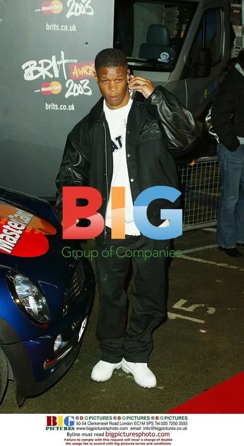 R 'N' B Star Romeo at BRIT Awards 2003 Nomination Party