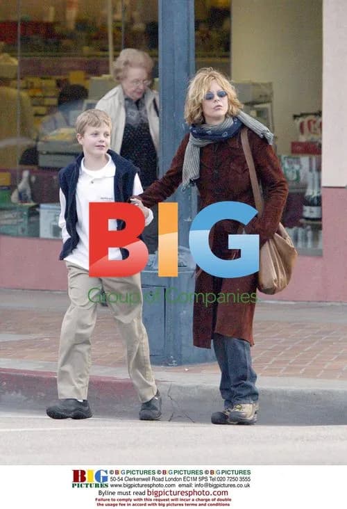 Meg Ryan out shopping with son in Beverly Hills