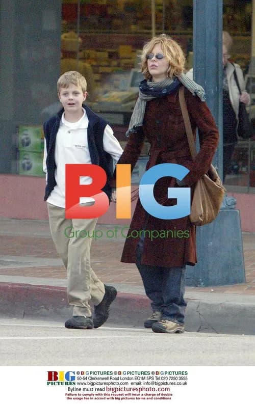 Meg Ryan Shopping with Son in Beverly Hills