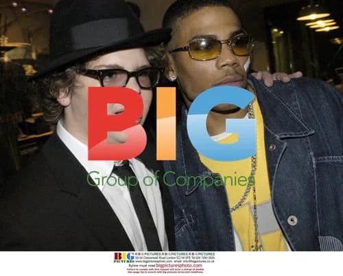 Jack Osbourne and Nelly at Nelly's Post-AMA Party