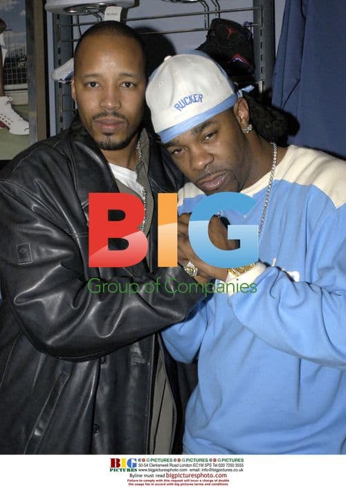 Warren G and Busta Rhymes at Nelly AMA Party