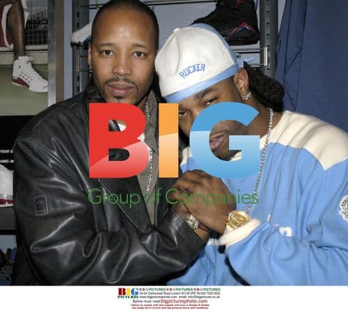 Warren G and Busta Rhymes at Nelly Party