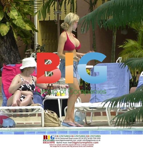 Alicia Duvall on Barbados Beach