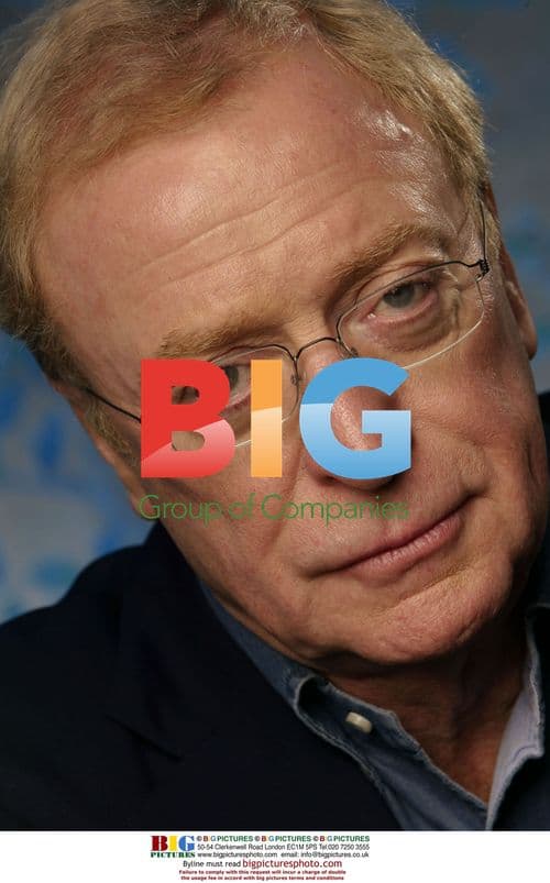 Michael Caine Headshot at Press Tour