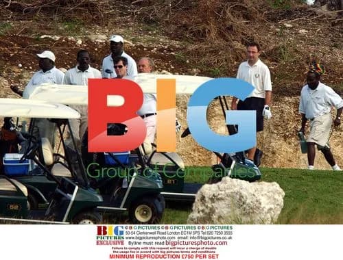 Martin O'Neill Golfing in Barbados