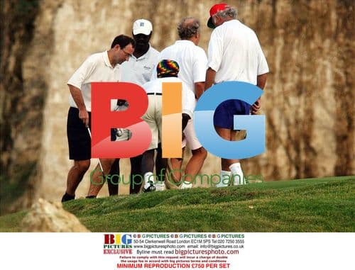 Celtic FC Manager Martin O'Neill Golfing in Barbados