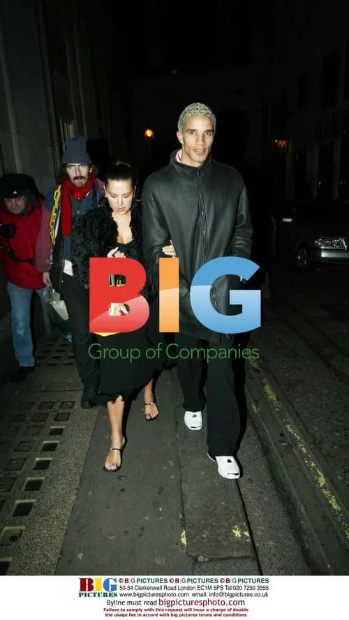David James and partner at Chinawhite