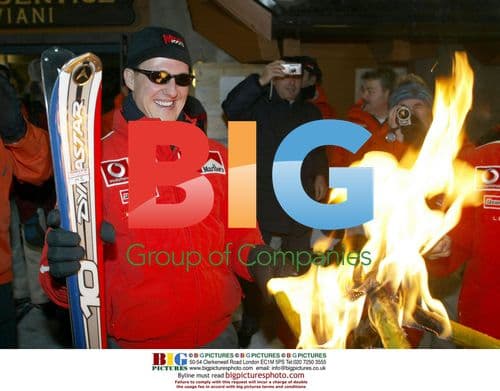 Michael Schumacher at Formula One Press Meeting