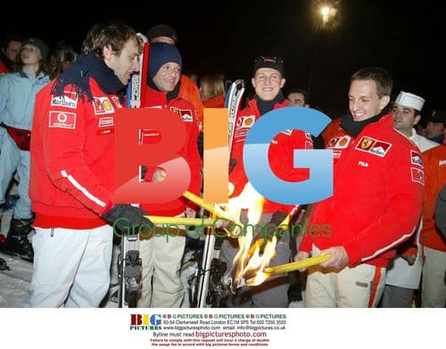 F1 Drivers at Press Meeting