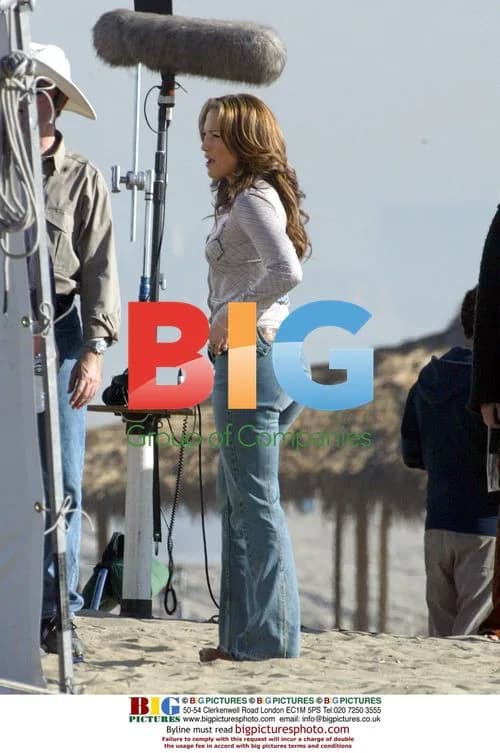 Ben Affleck and Jennifer Lopez on Gigli set