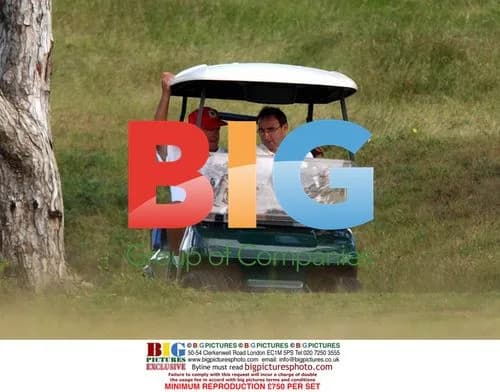 Celtic FC Manager Martin O'Neill Golfing in Barbados