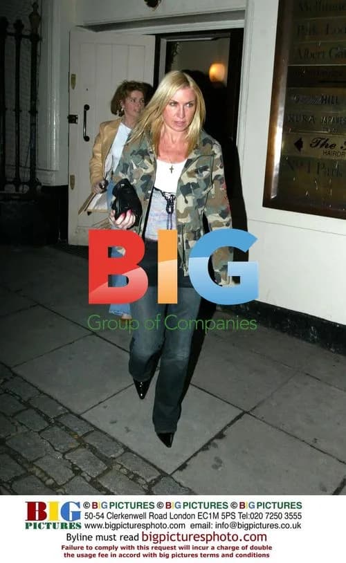 Meg Matthews at the Wellington club, London
