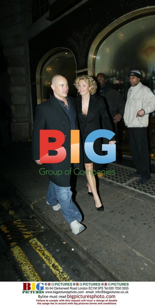 Nell McAndrew and Paul Hardcastle at Chinawhite