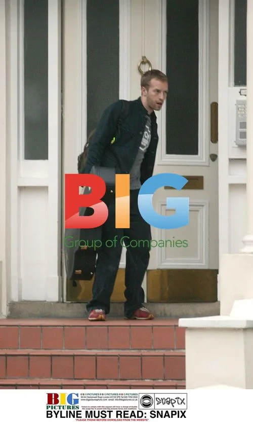 Chris Martin Leaving Home With Anti-Violence Tee