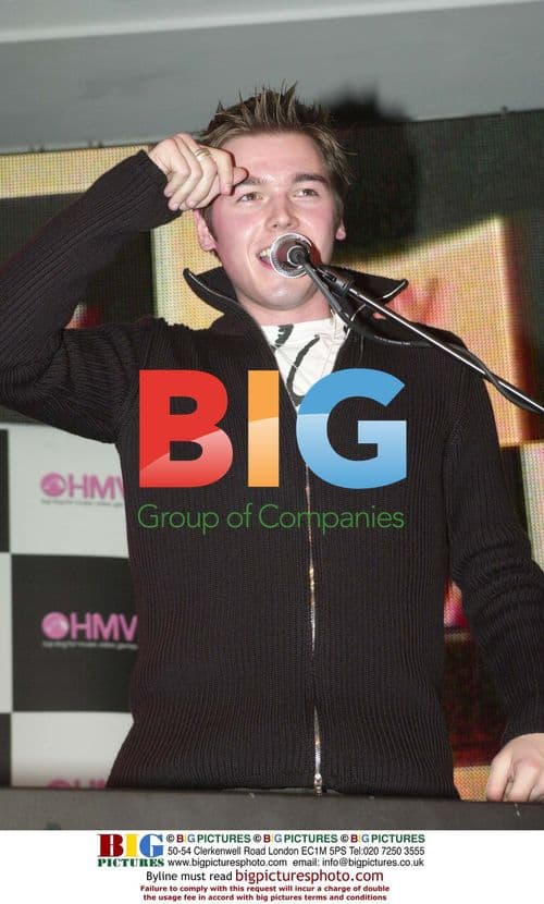 David Sneddon Performs at HMV