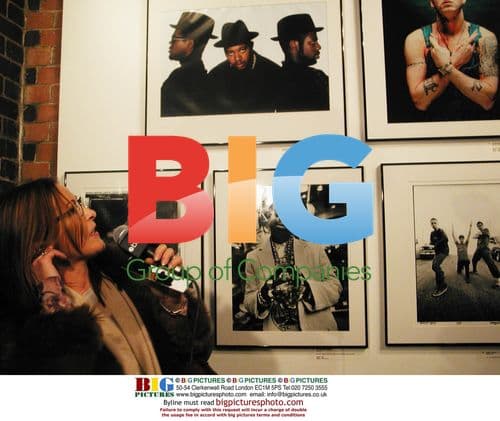 Amanda Donohoe at 'Hip Hop Immortals' Exhibition