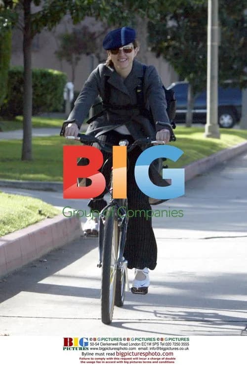 Madonna Riding Bike to Studio