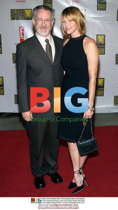 Steven Spielberg and Kate Capshaw at Critics' Choice Awards