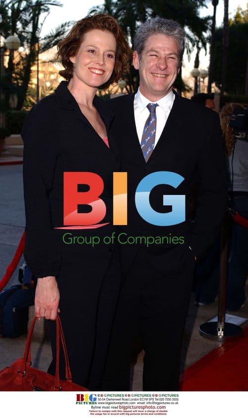 Sigourney Weaver and Jim Simpson at BAFTA/LA Tea Party