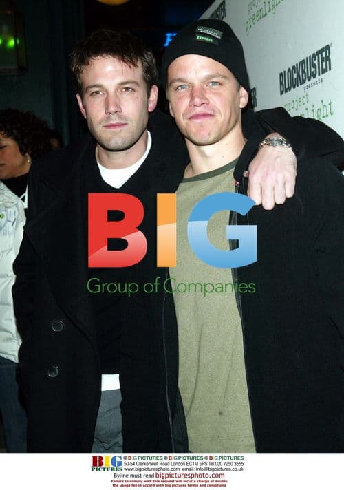 Ben Affleck and Matt Damon at 2003 Sundance