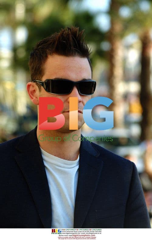 Robbie Williams at Cannes event