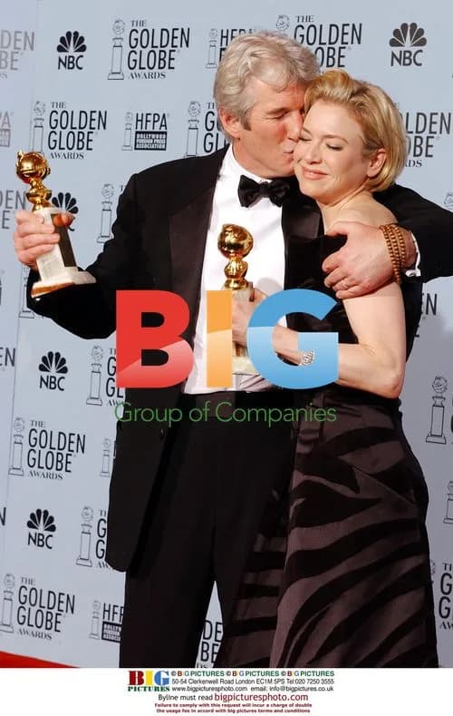 Richard Gere and Renee Zellweger at Golden Globes