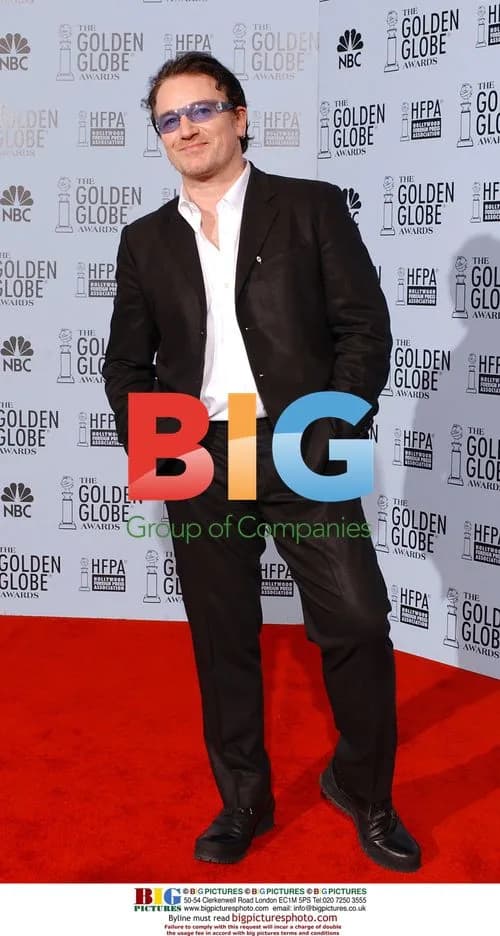 Bono Accepts Golden Globe Award
