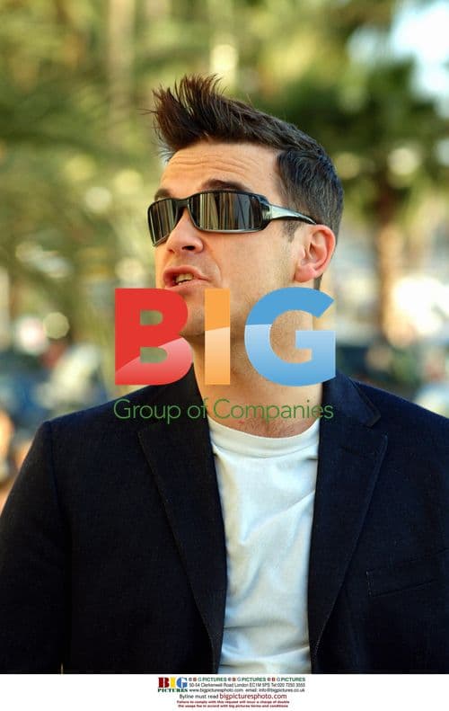 Robbie Williams at Cannes Photocall
