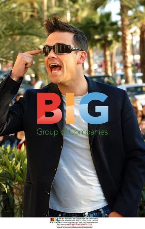 Robbie Williams at Cannes photocall