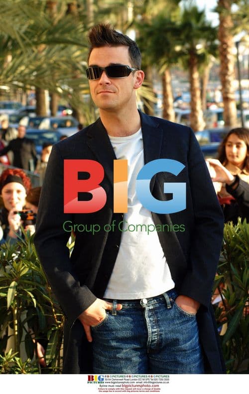 Robbie Williams at Cannes Photocall