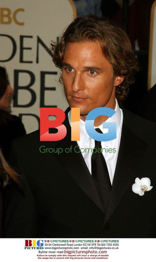 Matthew McConaughey at 60th Golden Globes