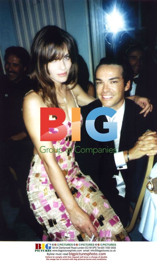 Liz Hurley and Henry Dent Brocklehurst at \"Mickey Blue Eyes\" Party