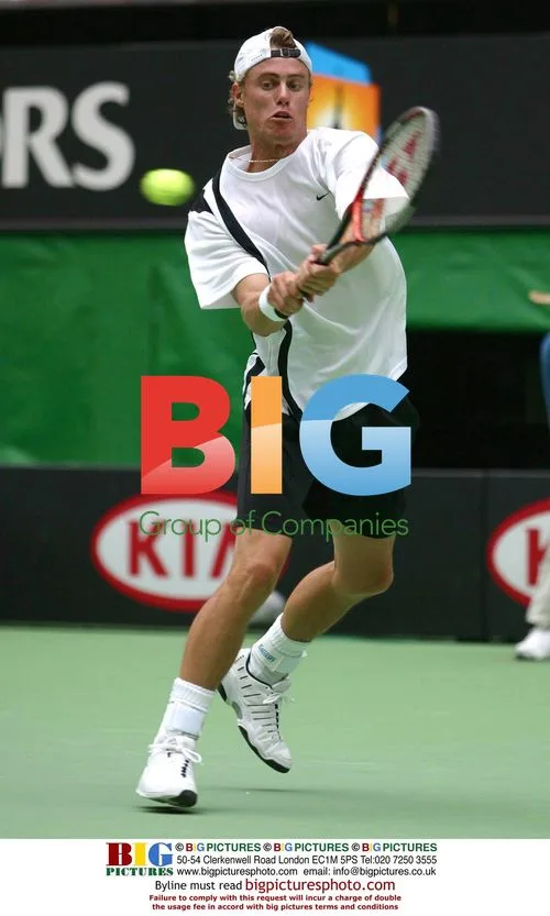 Lleyton Hewitt at Australian Open