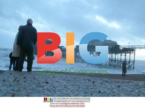 Brighton West Pier Partially Collapsed