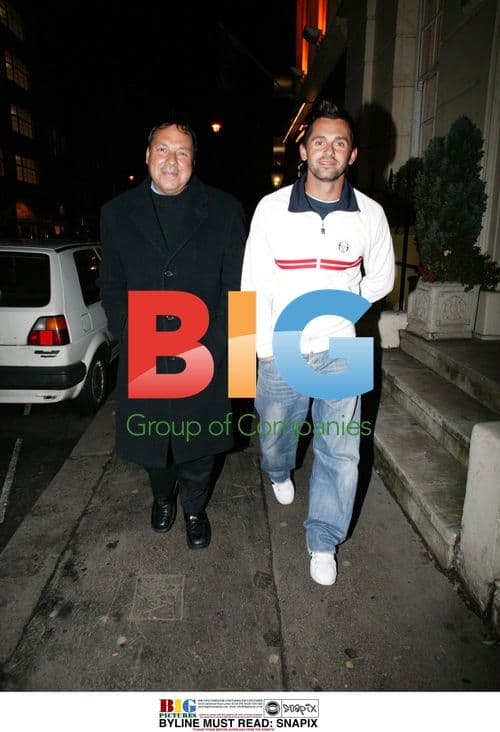 STEVE and dad Tony shopping in Mayfair