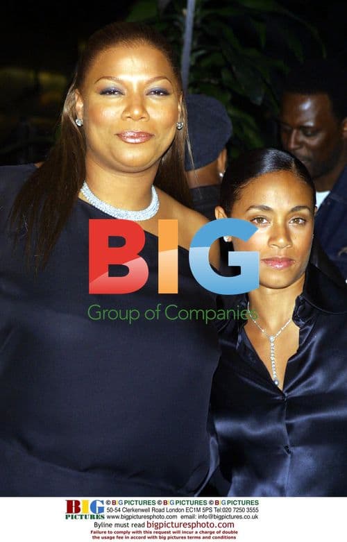 Queen Latifah and Jada Pinkett Smith at Party