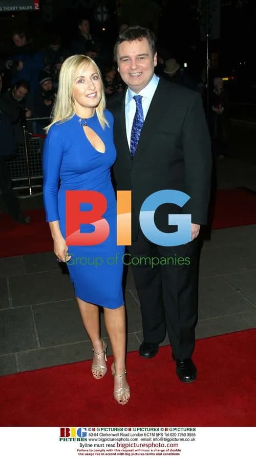 Fiona Phillips and Eamonn Holmes at GMTV's 10th Birthday