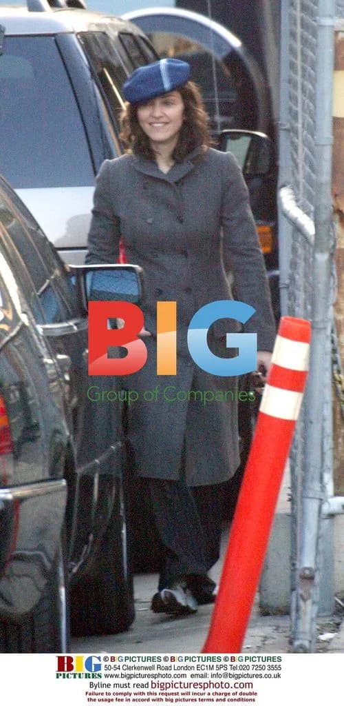 Madonna heads to studio in Hollywood