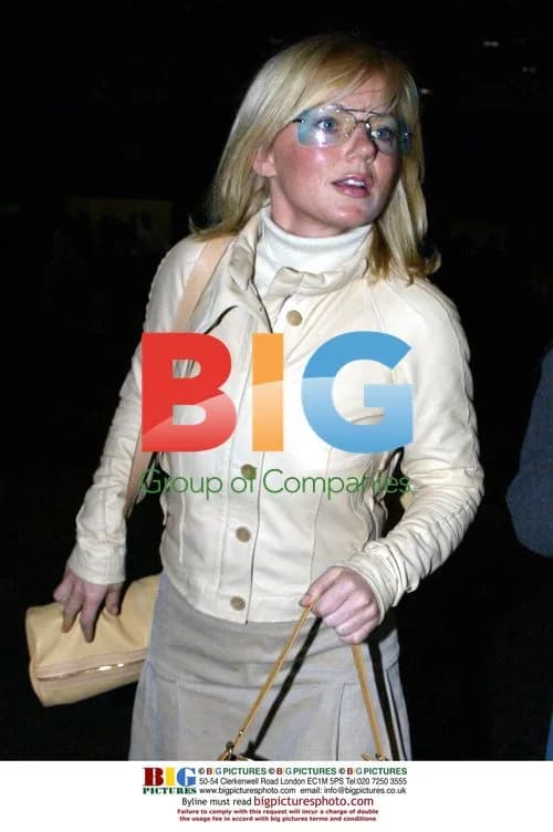 Former Spice Girl Geri Halliwell Arrives in LA