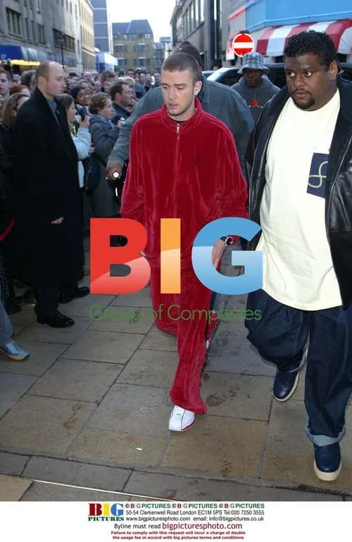 Justin Timberlake at Planet Hollywood London