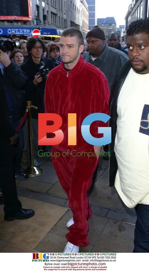 Justin Timberlake at Planet Hollywood, London