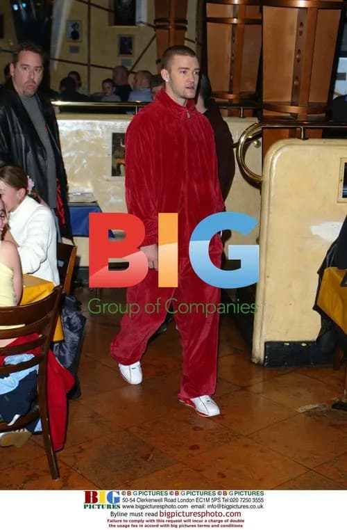 Justin Timberlake at Planet Hollywood in London