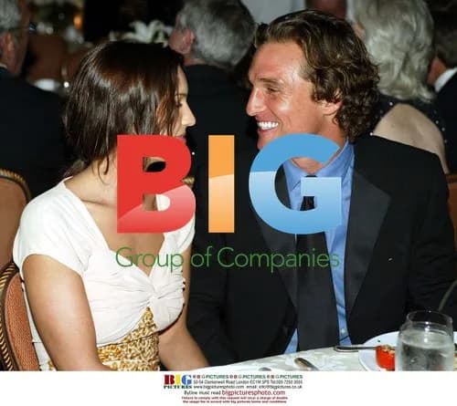 Matthew McConaughey at Larry King Benefit