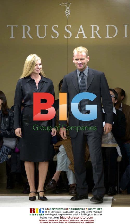 Francesco Trussardi and Beatrice in Milan