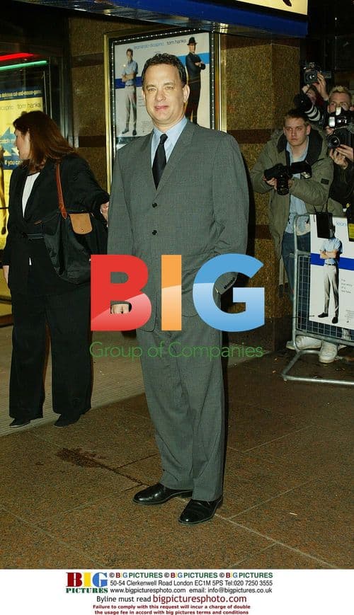 Tom Hanks at Catch Me If You Can premiere